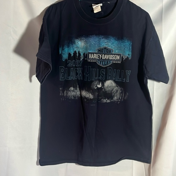 Harley-Davidson Other - Harley-Davidson shirt - Hill City HD, South Dakota - navy - large - Sturgis 2017